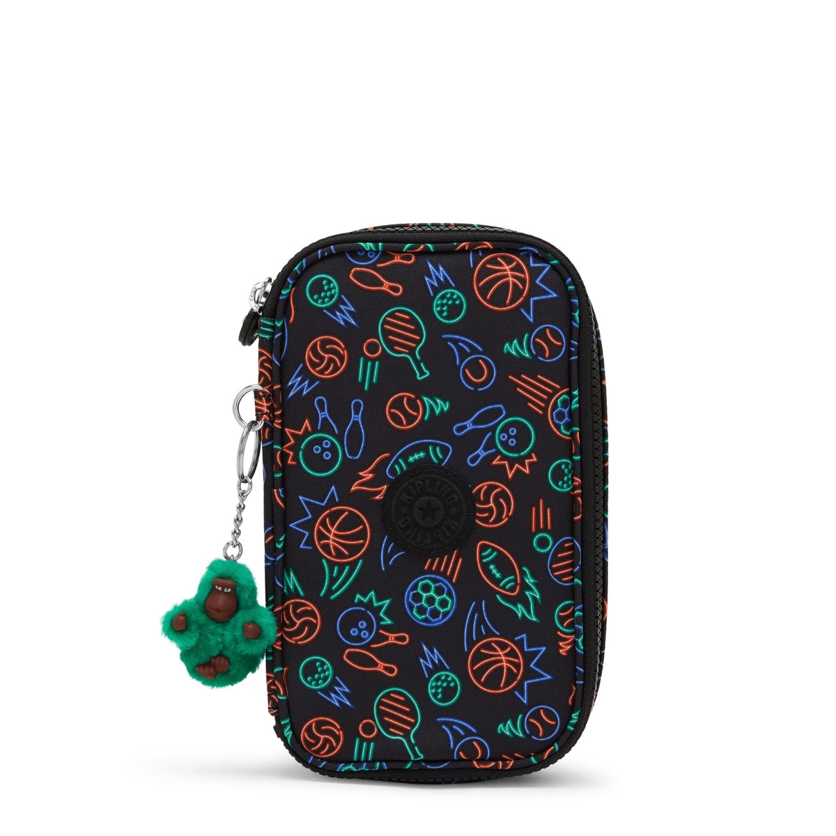 Kipling 50 Pens Medium Pencase Sport Doodle - front