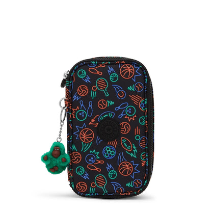 Kipling 50 Pens Medium Pencase Sport Doodle - front