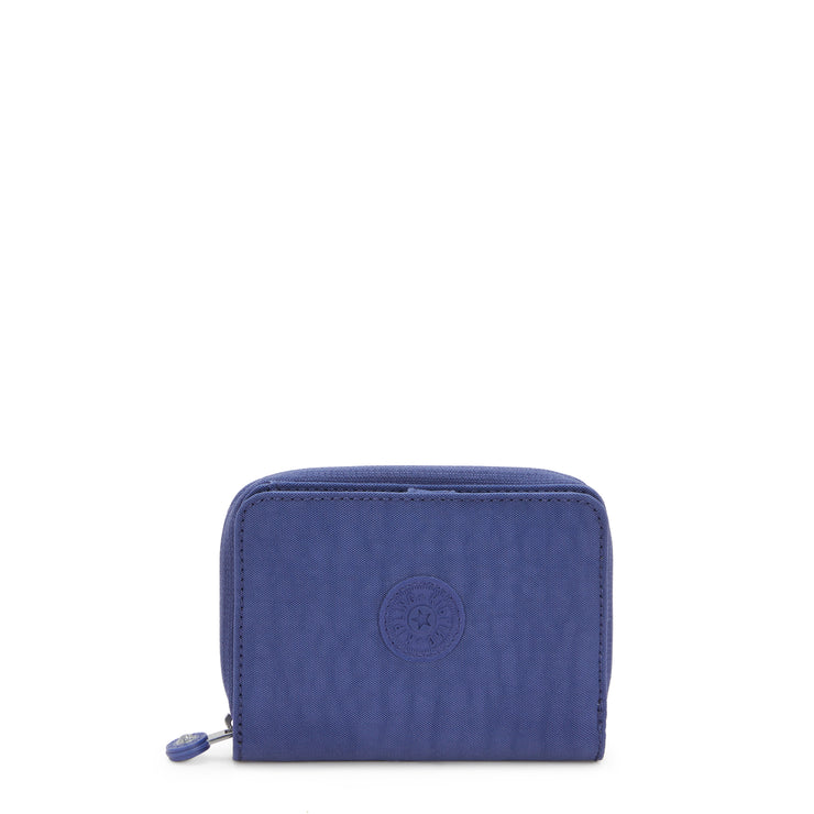 Kipling Money Love Wallet Ocean Blue - front view