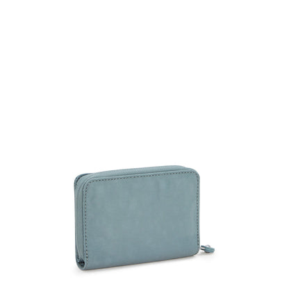 Kipling Money Love Wallet Relaxed Grey - open view