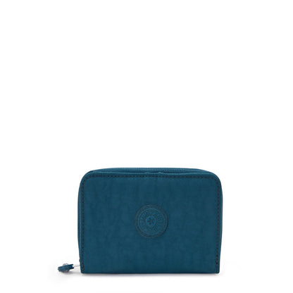 Kipling Money Love Wallet Cosmic Emerald - front view