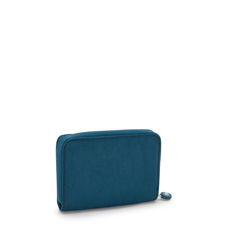 Kipling Money Love Wallet Cosmic Emerald - open view