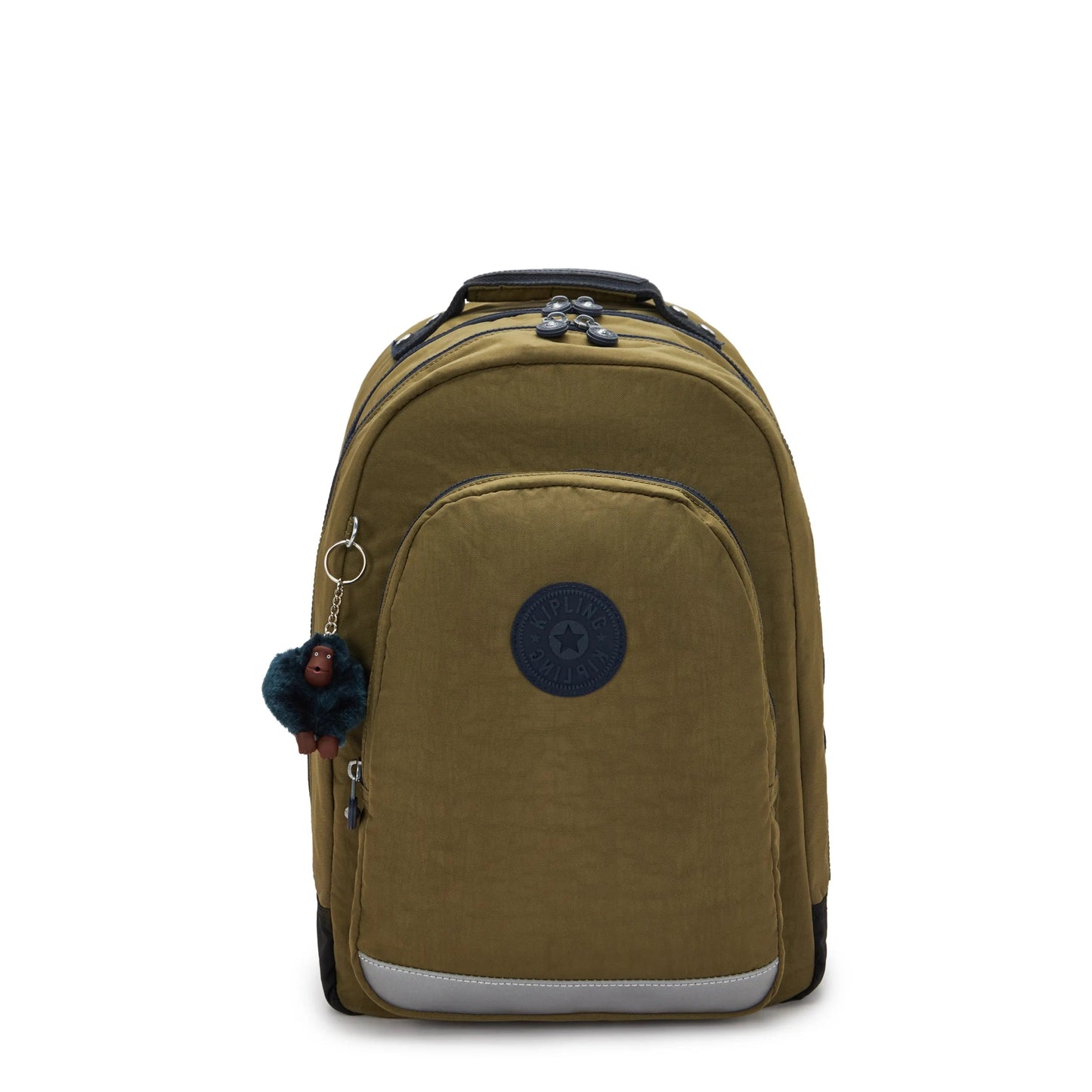 Kipling Class Room Backpack Treasure Green - front view