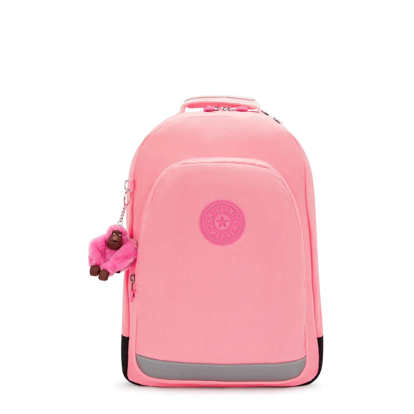 Kipling Class Room Backpack Coral Sea - front view