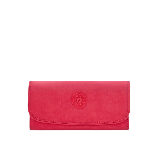 Kipling Money Land Snap Wallet Resort Pink - front view