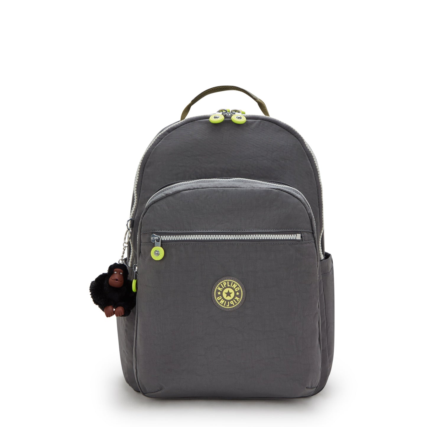 Kipling SEOUL LAP Laptop Backpack Back to Grey