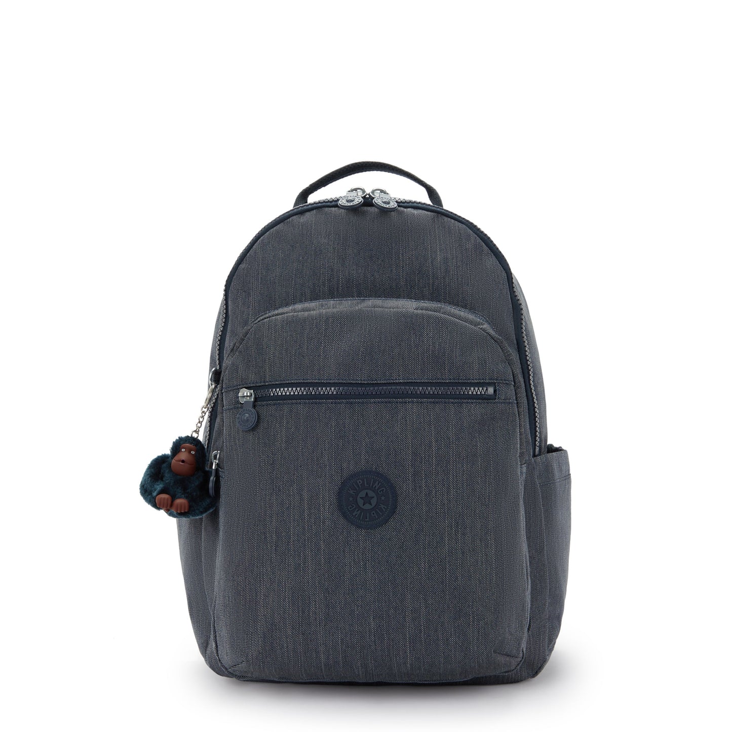 Kipling SEOUL COLLEGE EXTRA Backpack Marine Navy - front view