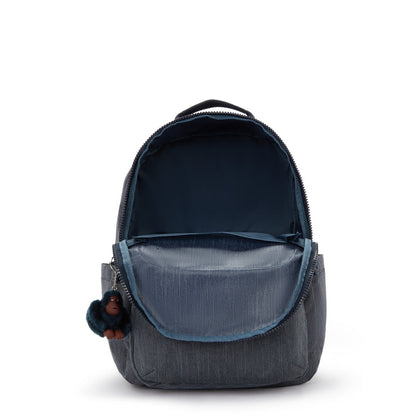 Kipling SEOUL COLLEGE EXTRA Backpack Marine Navy - detail view