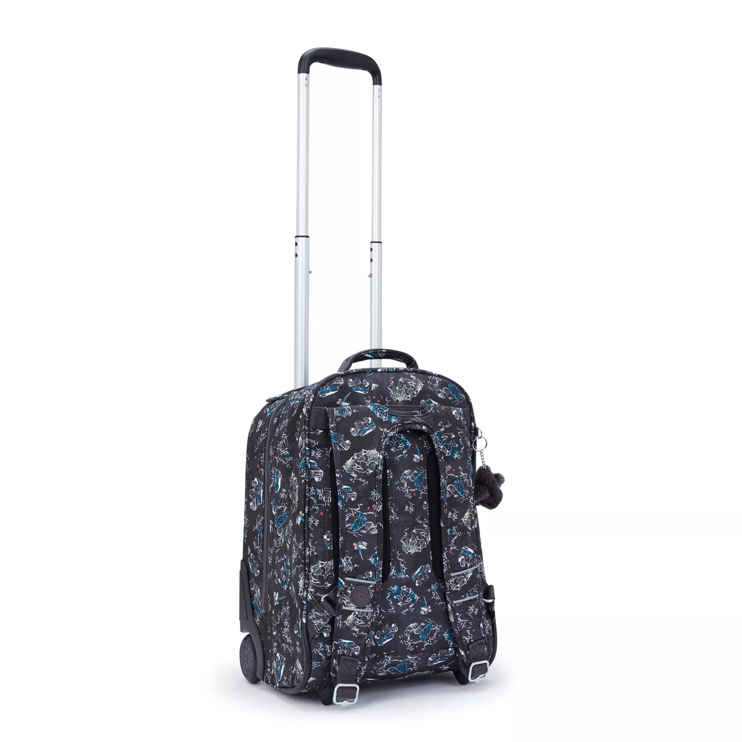 Kipling SARI Kids' Wheeled Backpack Jungle Fun Race - Large - Side View