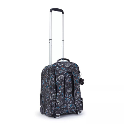 Kipling SARI Kids' Wheeled Backpack Jungle Fun Race - Large - Side View