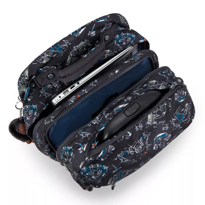Kipling SARI Kids' Wheeled Backpack Jungle Fun Race - Large - Detail