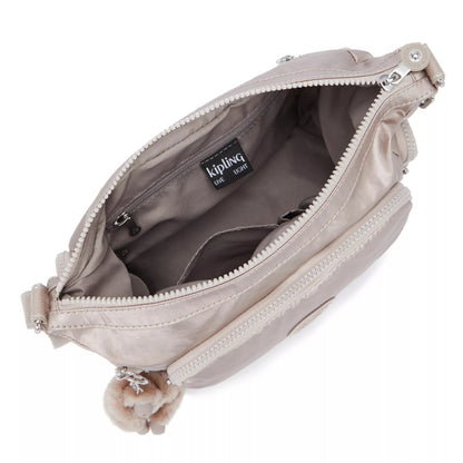 Kipling GABBIE Crossbody Bag Metallic Glow - detail view