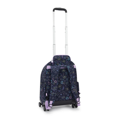 Kipling ZEA Kids' Wheeled Backpack Unicorn Star - side view