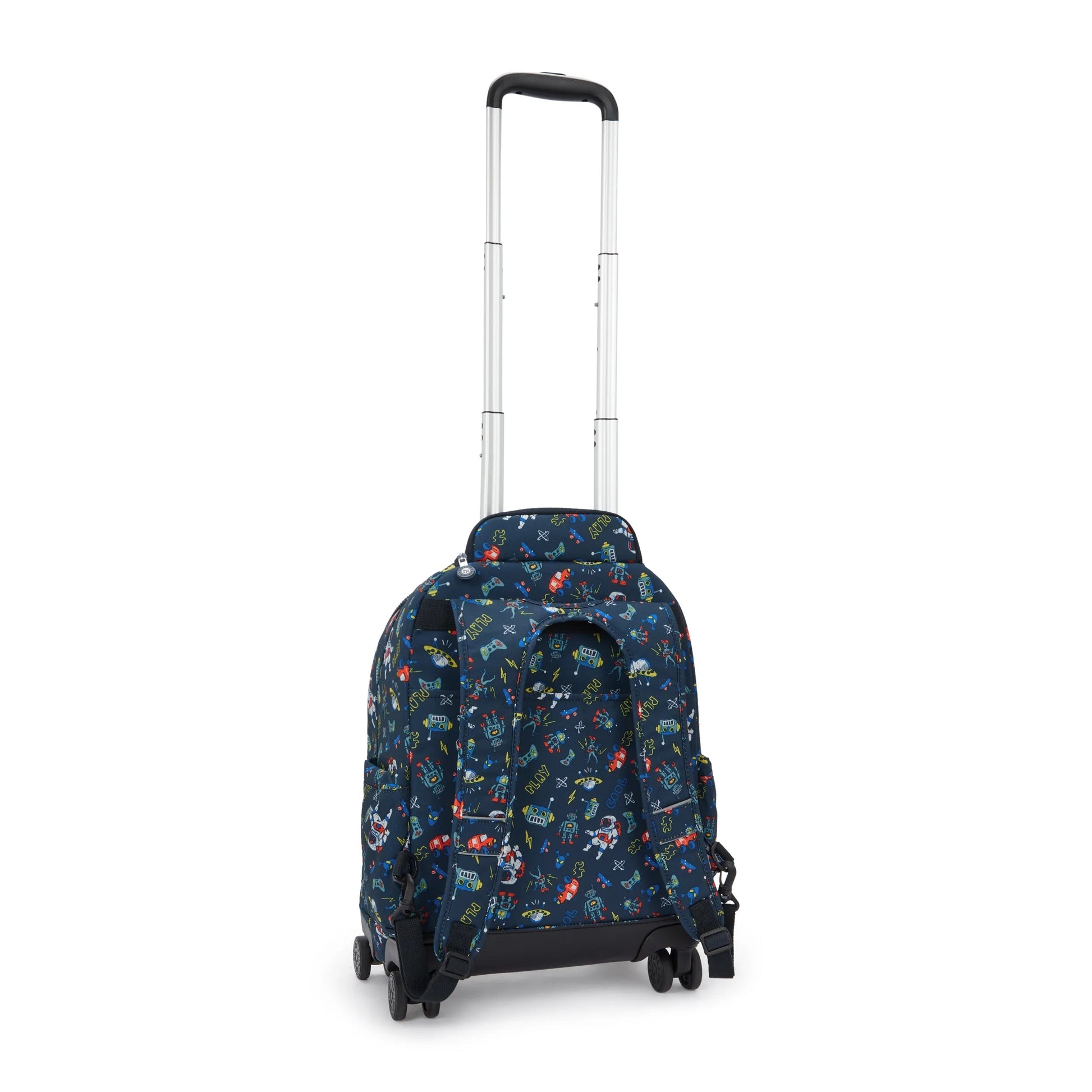Kipling New Zea Space Game wheeled backpack - side view