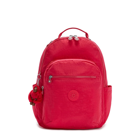 Kipling SEOUL backpack True Pink - main view