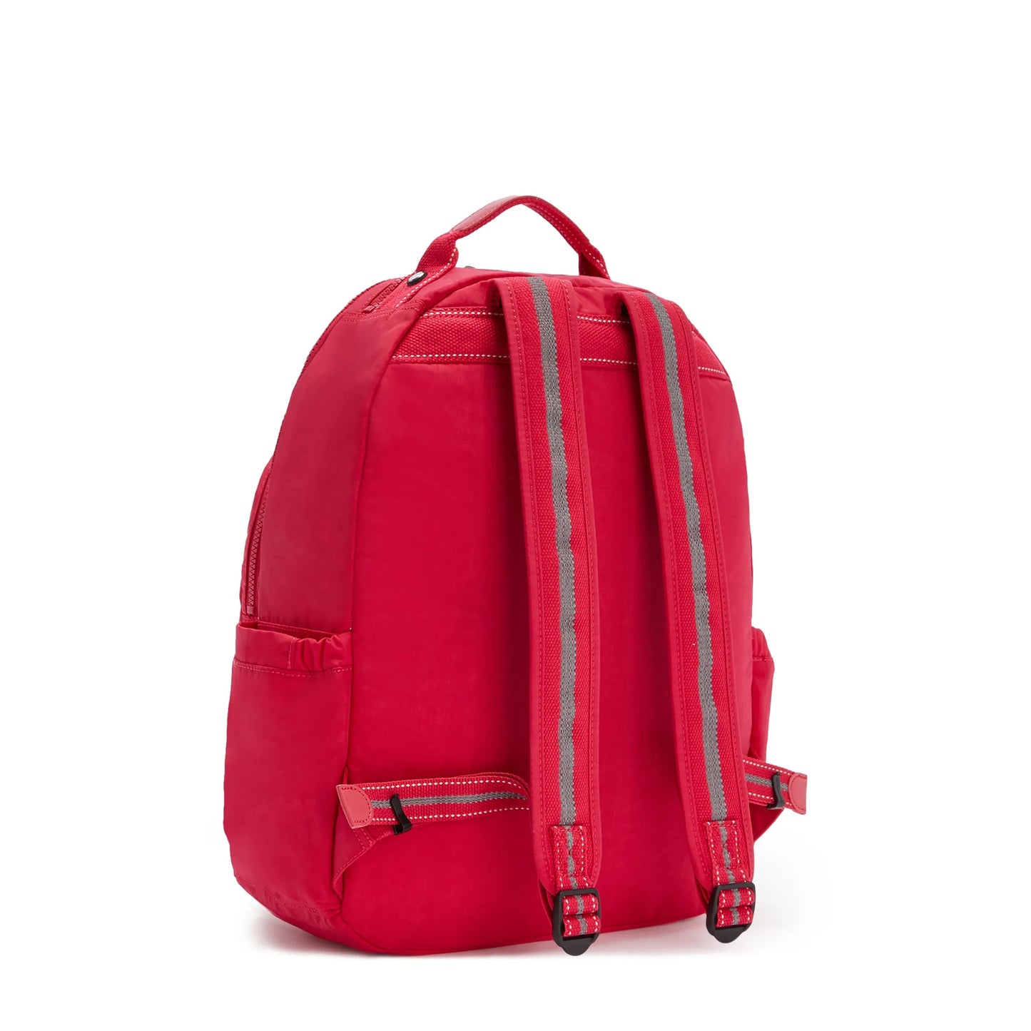 Kipling SEOUL backpack True Pink - side view
