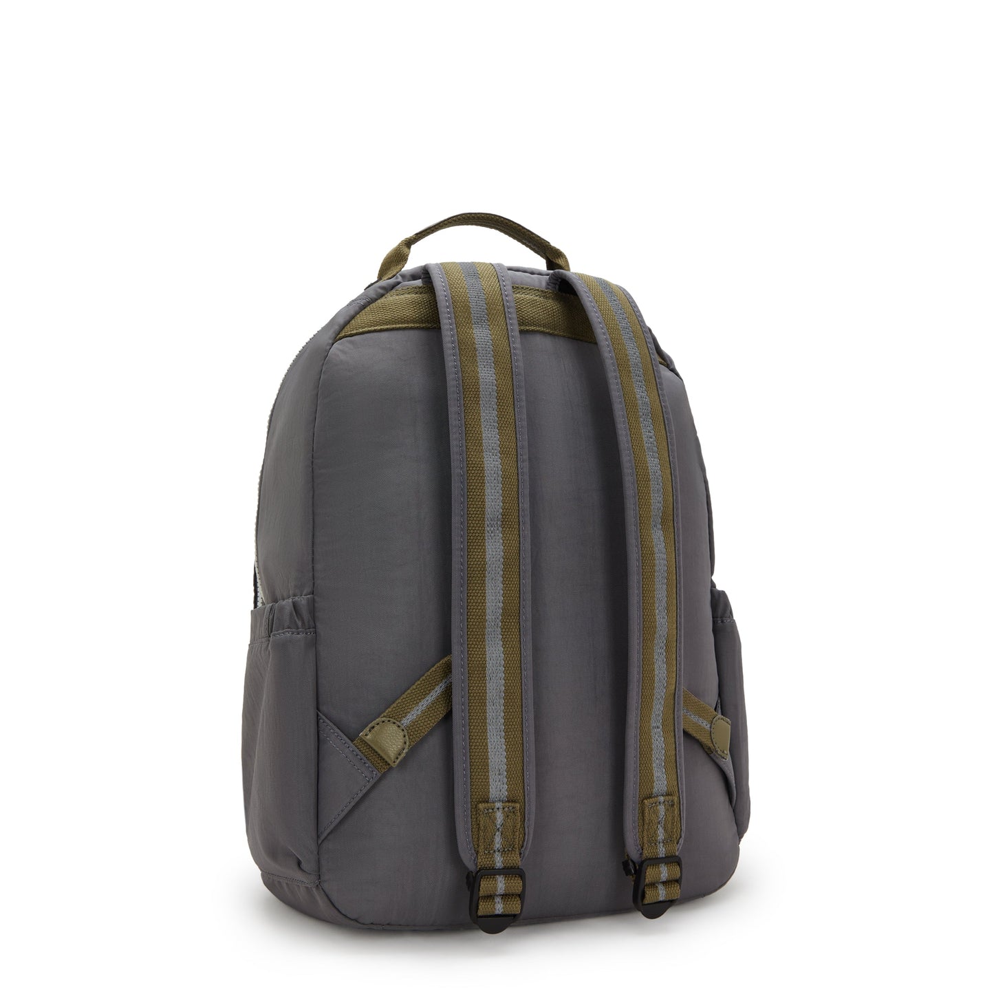 Kipling SEOUL Large Backpack Back To Grey - side/detail view