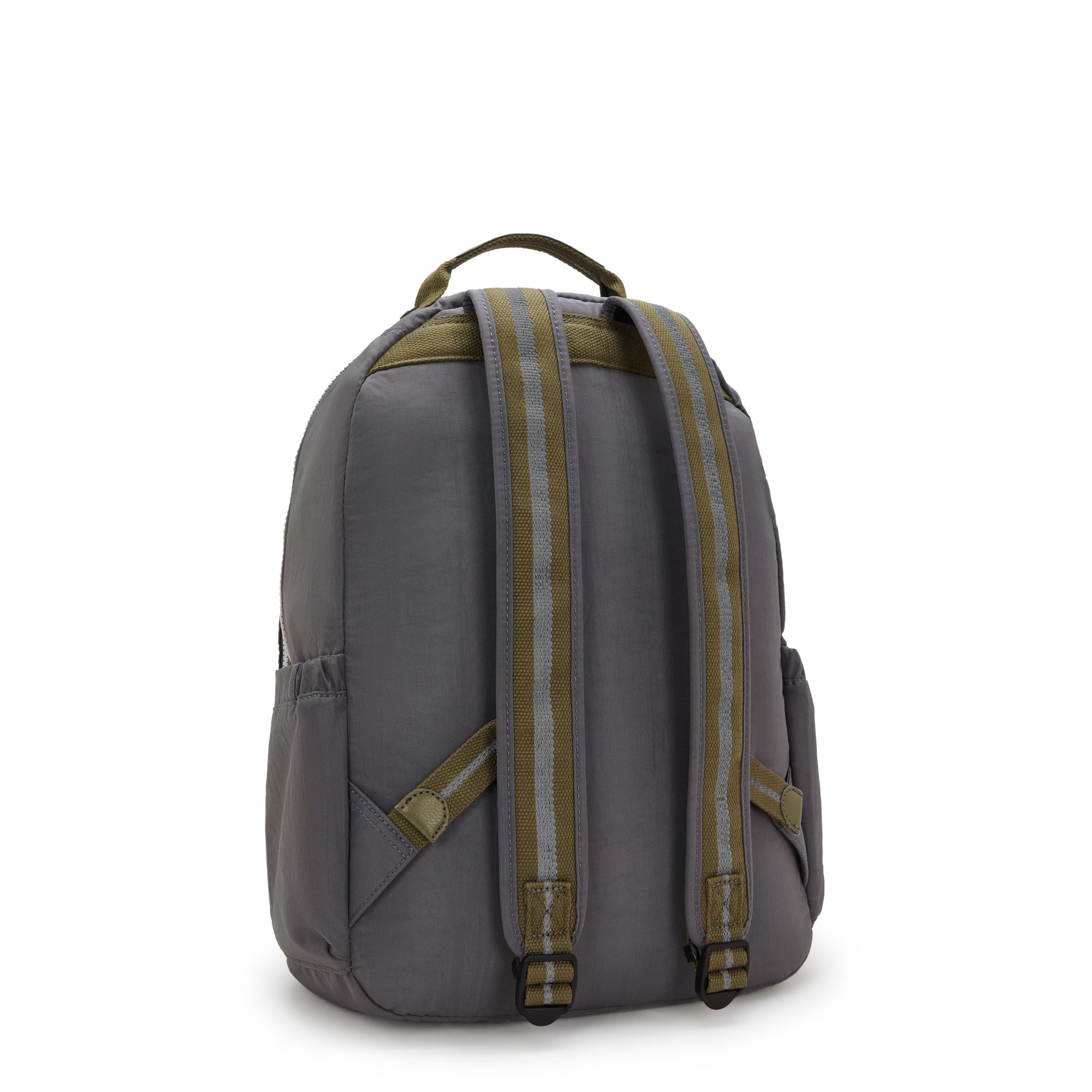 Kipling SEOUL Large Backpack Back To Grey - side/detail view