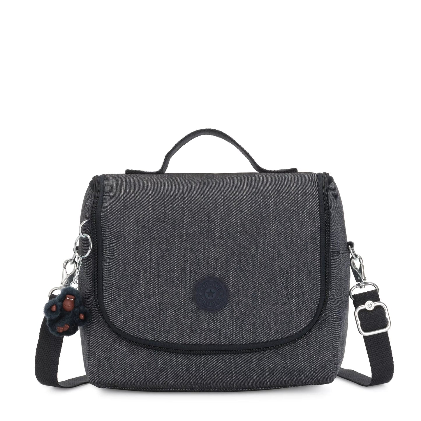 Kipling New Kichirou Insulated Lunch Bag Marine Navy - front view