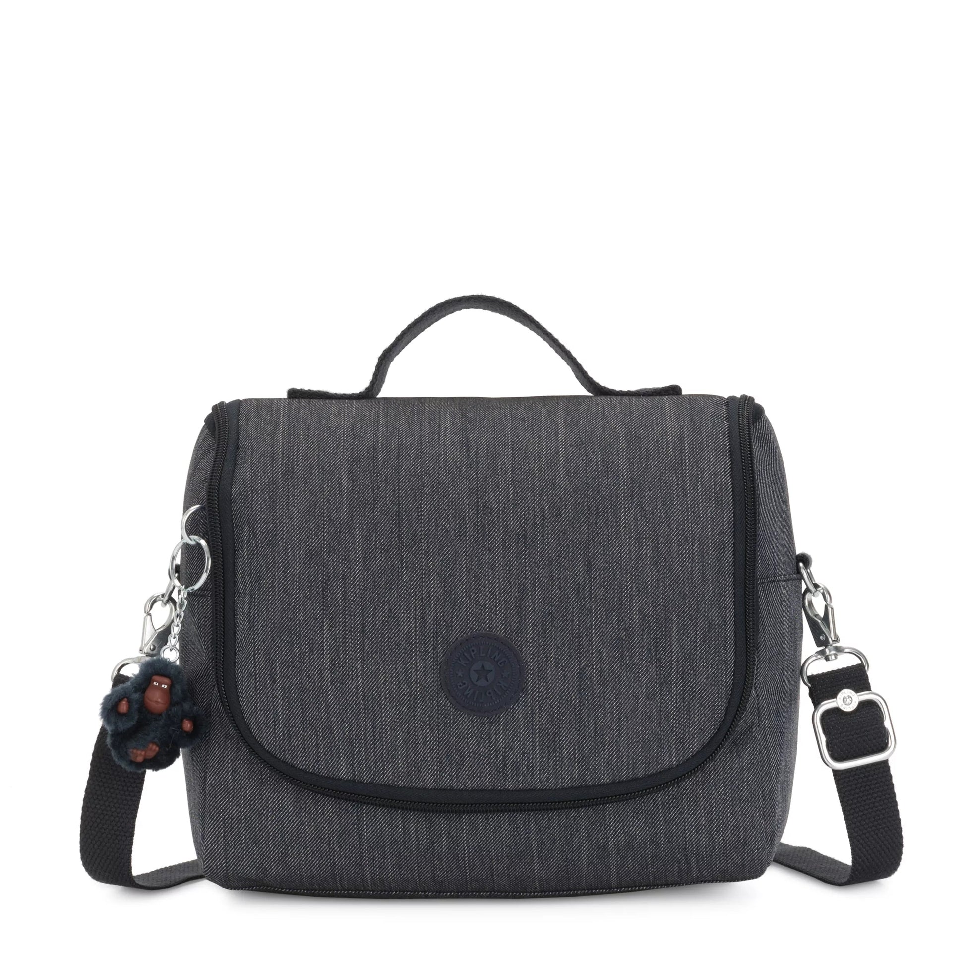 Kipling New Kichirou Insulated Lunch Bag Marine Navy - front view