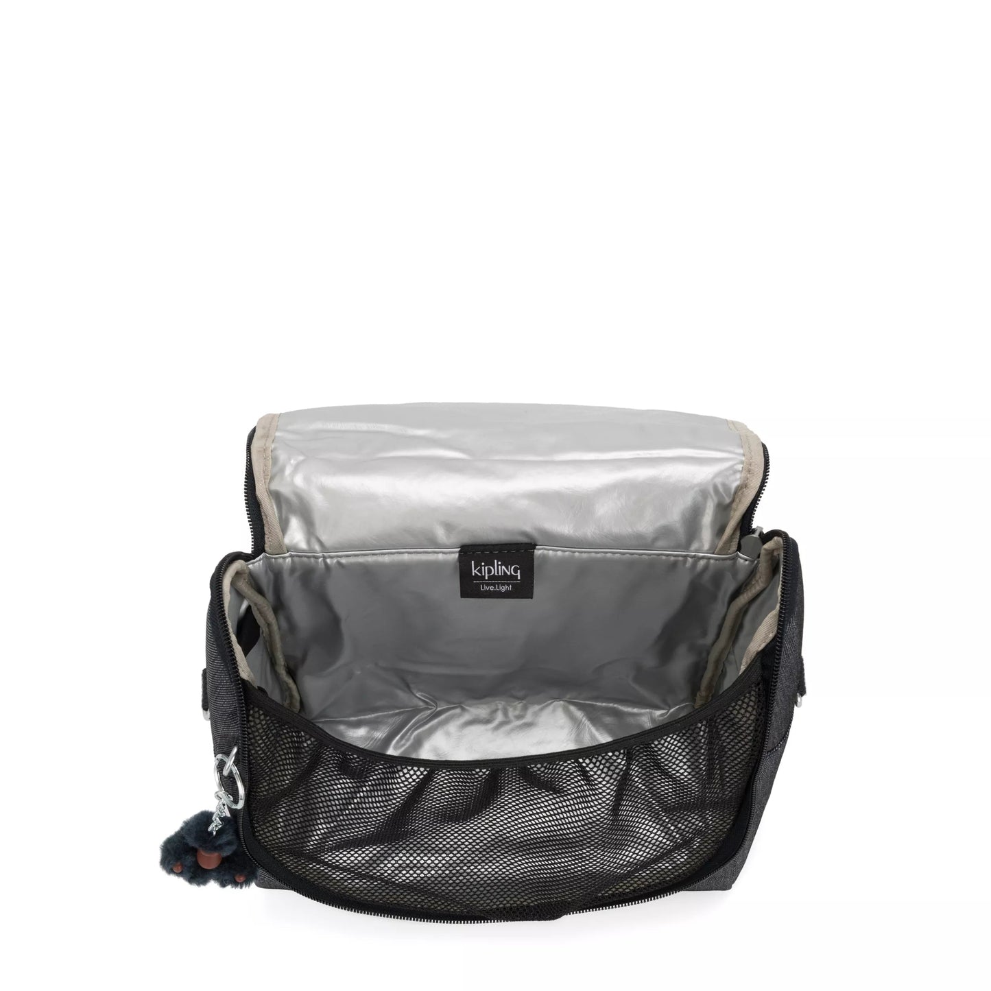 Kipling New Kichirou Insulated Lunch Bag Marine Navy - detail view