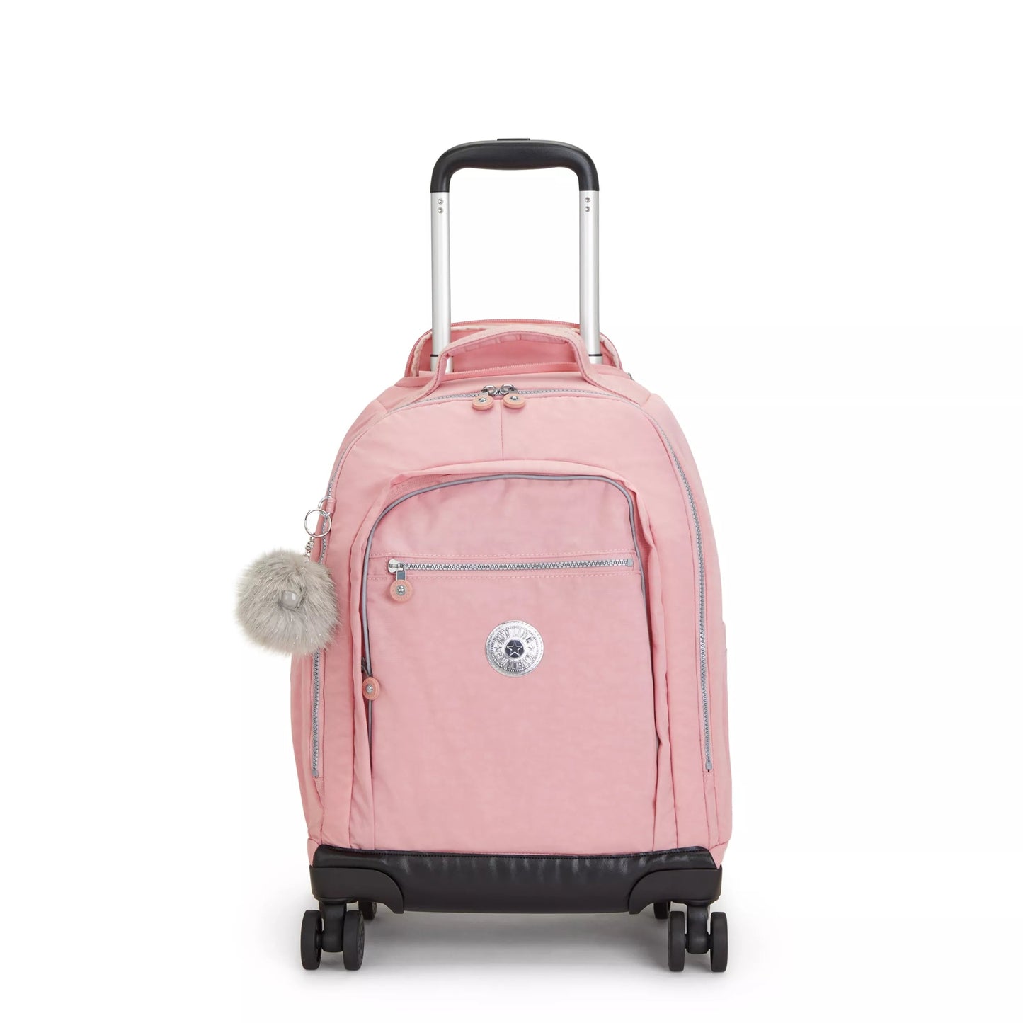 Kipling ZEA Kids' Wheeled Backpack with Laptop Protection Bridal Rose Large - front view
