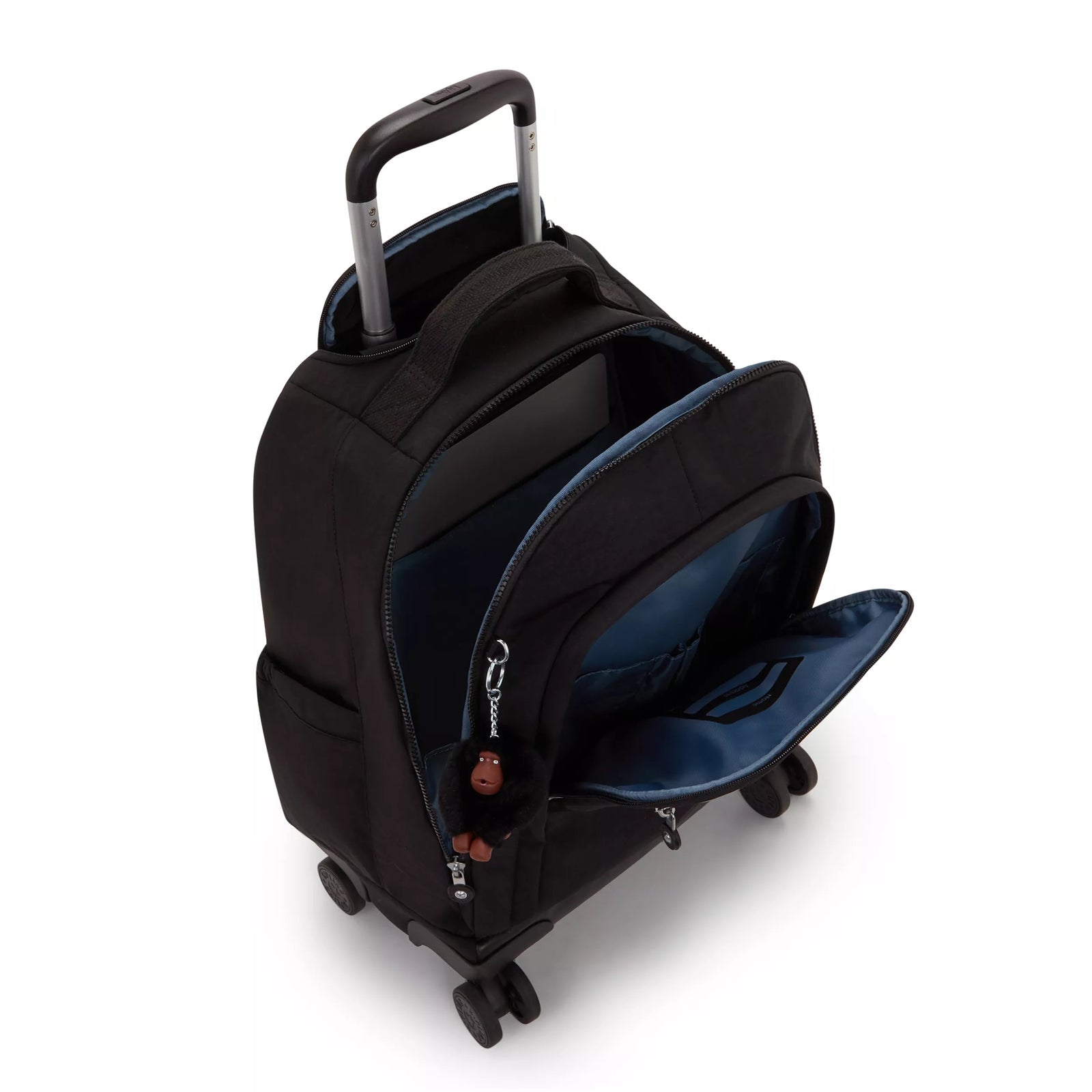 Kipling New Zea Kids' Wheeled Backpack True Black - detail