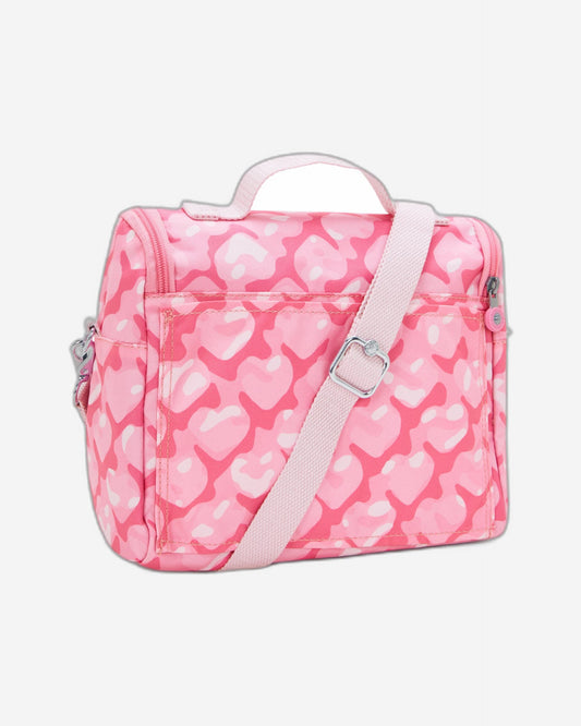 Kipling New Kichirou Insulated Lunch Bag Adorable Hearts Large - side view — BambiniJO Jordan