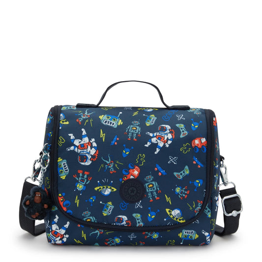 Kipling New Kichirou Insulated Lunch Bag Space Game - Large