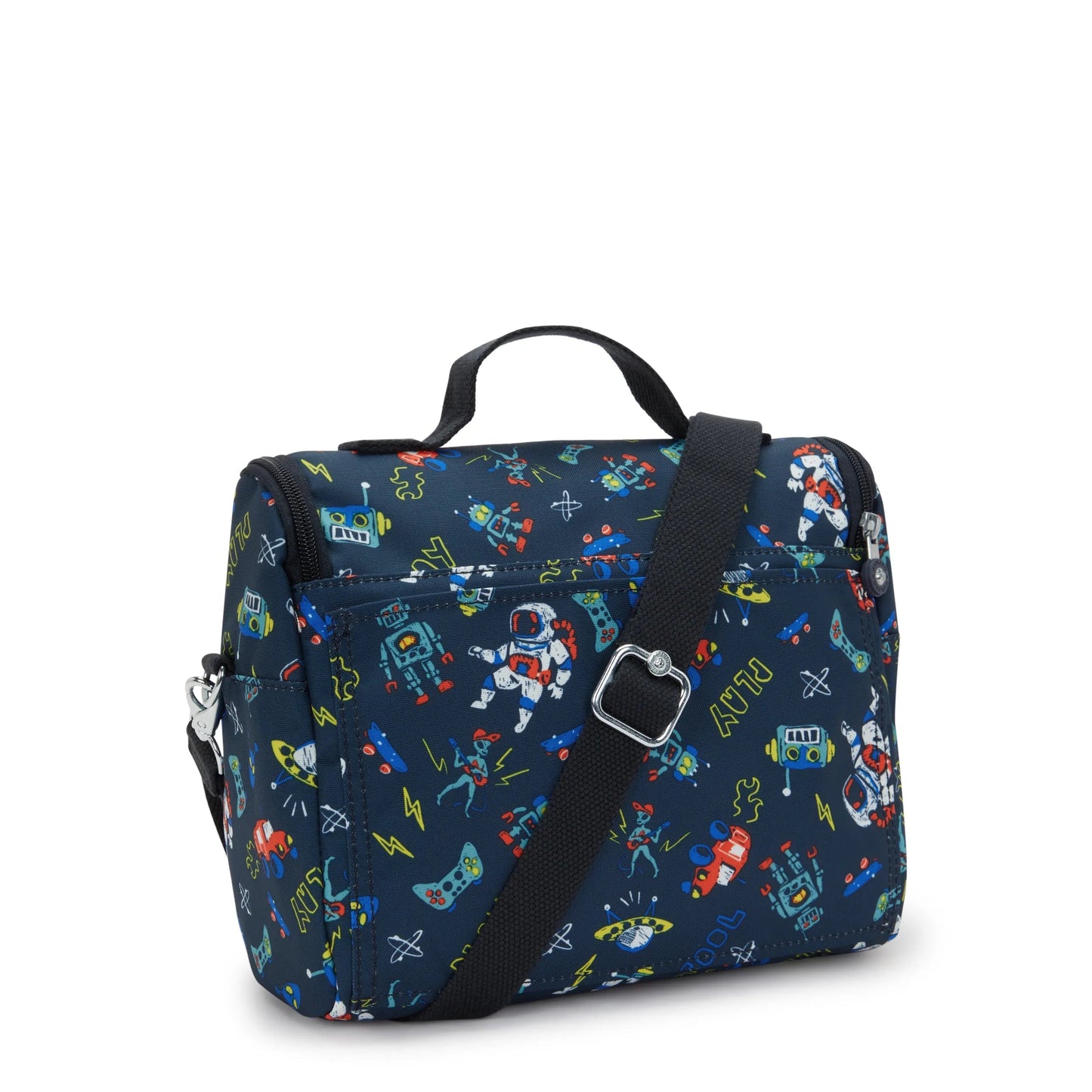 Kipling New Kichirou Insulated Lunch Bag Space Game - Large - view 2