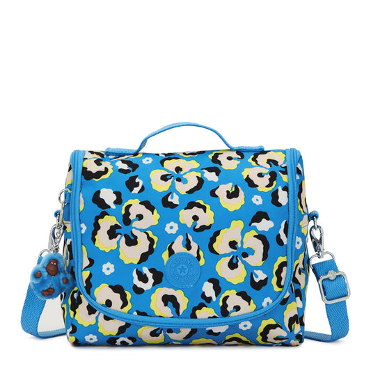 Kipling Kichirou Insulated Lunch Bag Leopard Floral Large - front view