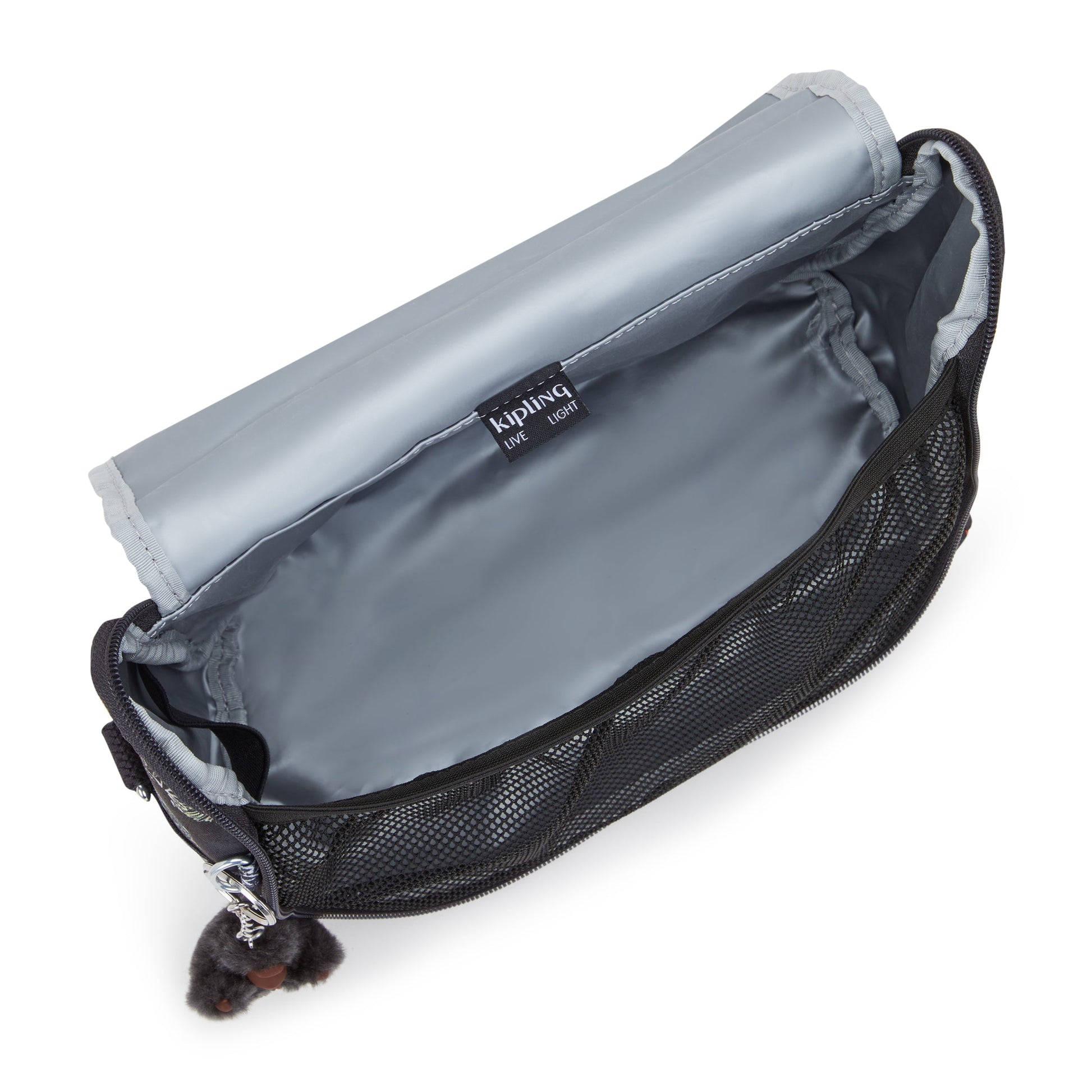 Kipling New Kichirou Insulated Lunch Bag Jungle Fun Race Large - detail view