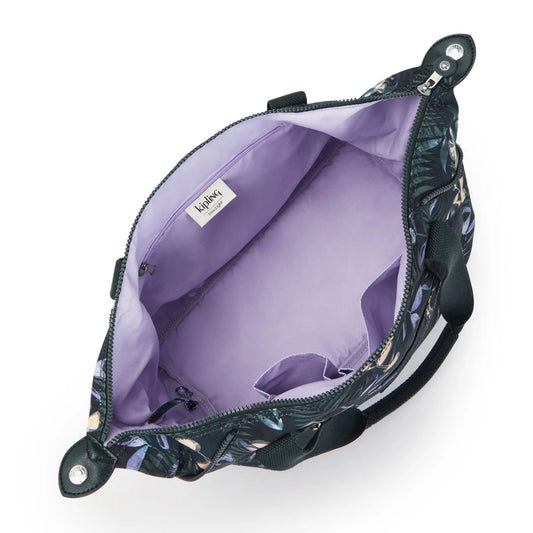 Kipling Medium Tote Moonlit Forest Art — BambiniJO Jordan