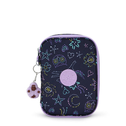 Kipling 100 PENS Pencase Unicorn Star Large - front view