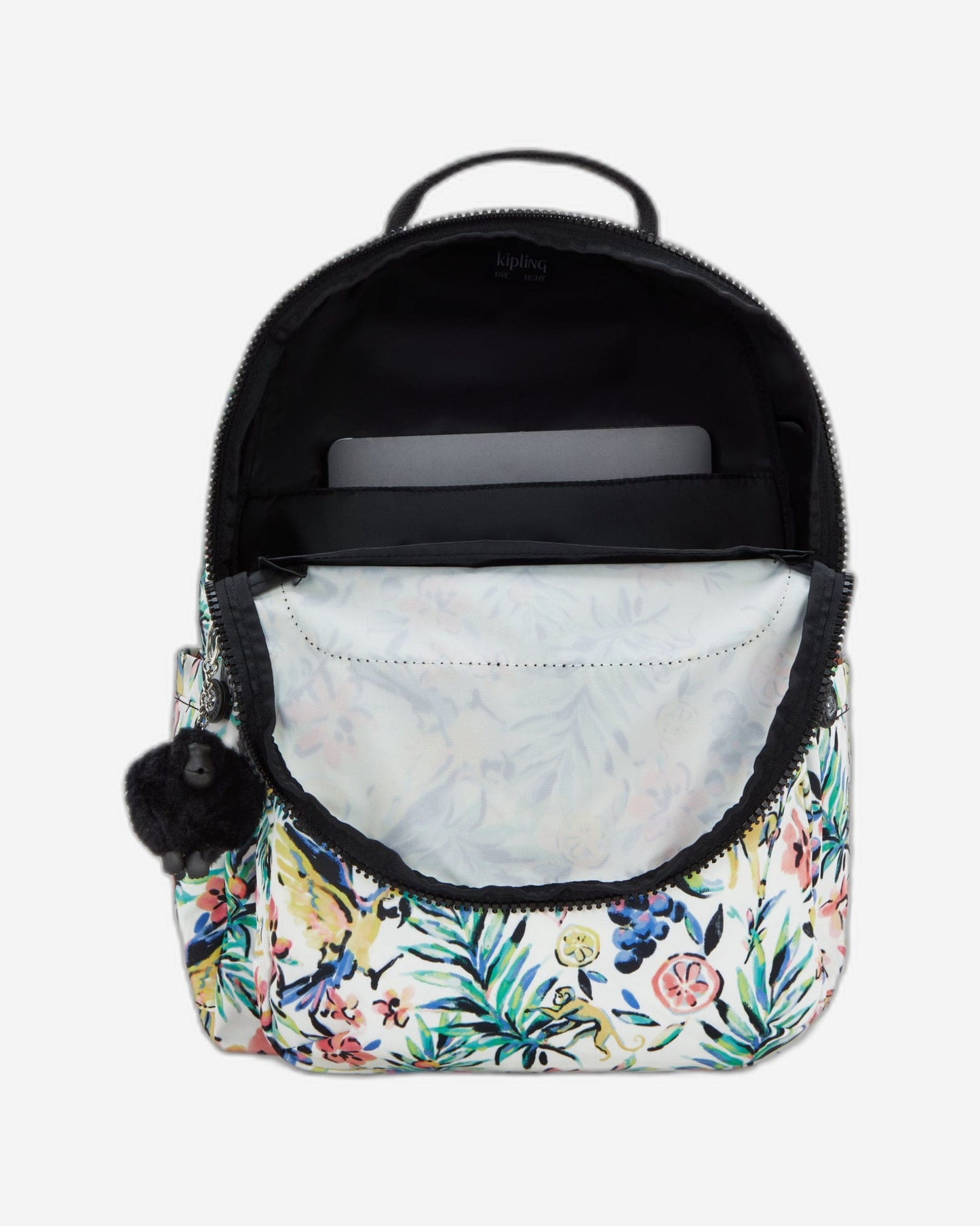 Kipling SEOUL Large Backpack Cocktail Floral - detail view