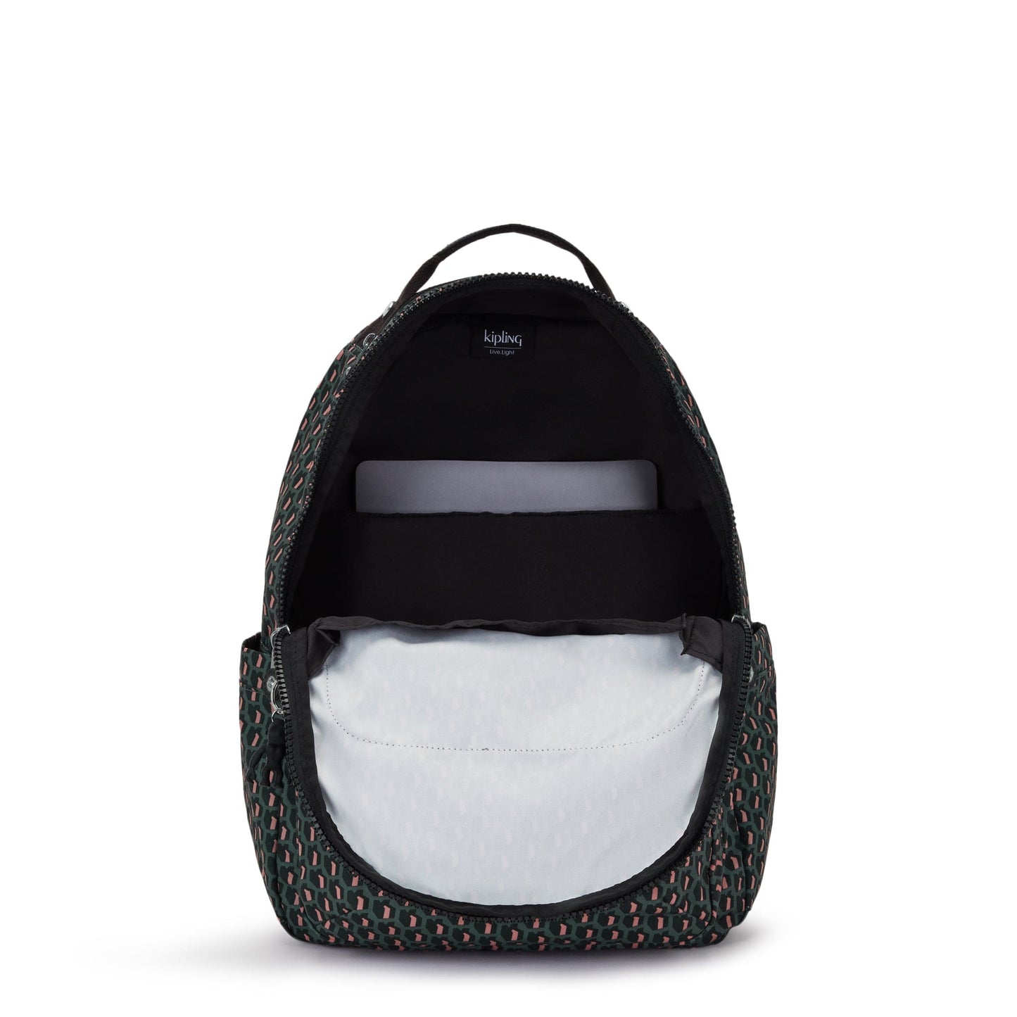 Kipling SEOUL Large Backpack 3D K Pink - back view