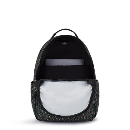 Kipling SEOUL Large Backpack 3D K Pink - back view