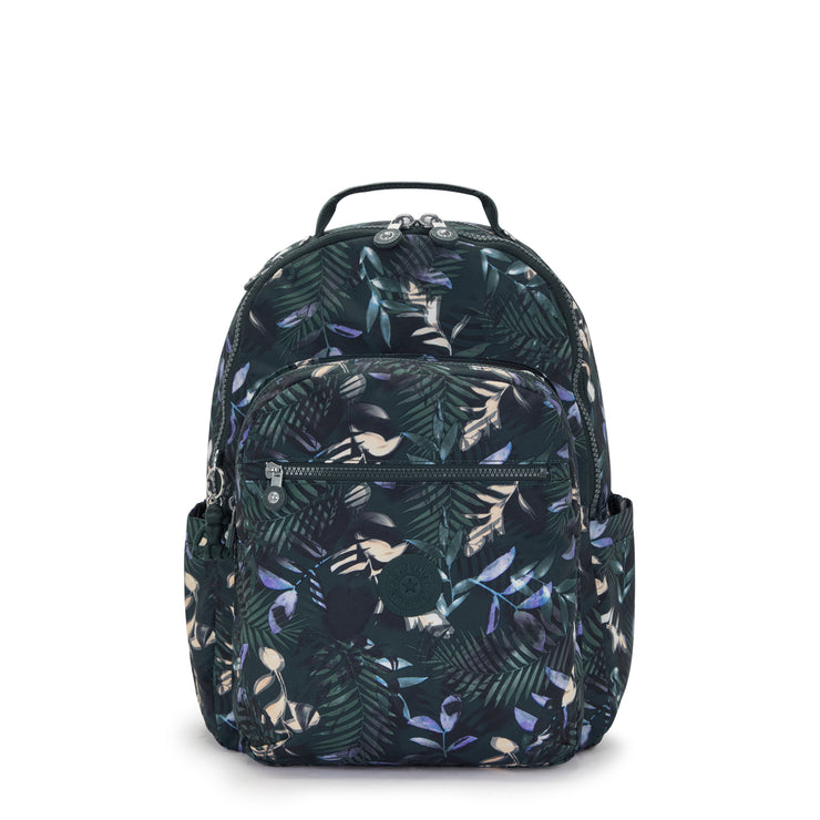 Kipling SEOUL Backpack Moonlit Forest - front view