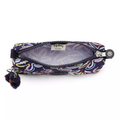 Kipling FREEDOM Pen Case Palm Fiesta Print - Medium