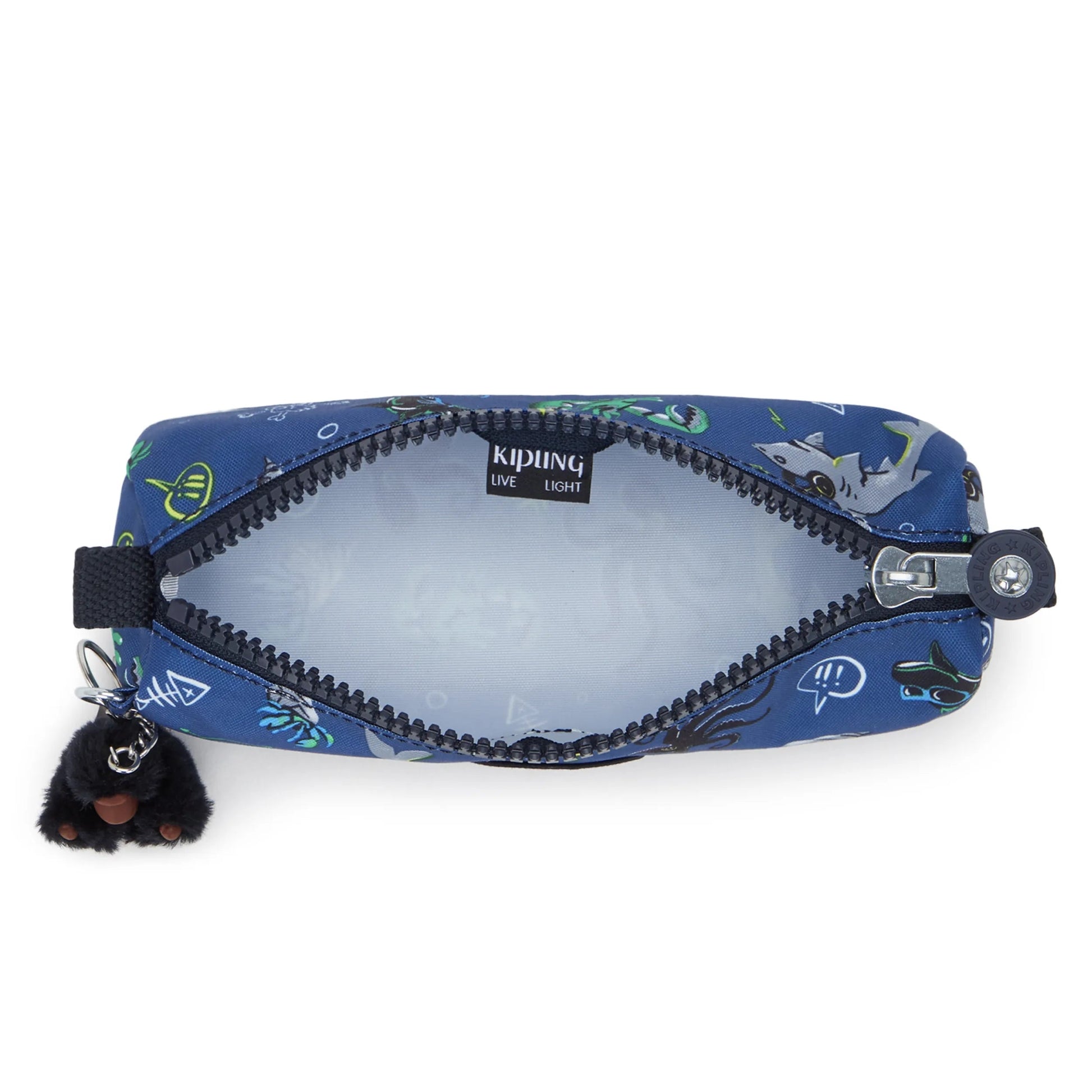 Kipling Freedom Pencase Undersea Party Medium - detail view