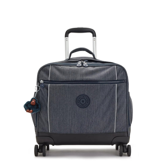 Kipling NEW STORIA 4-Wheeled School Bag Marine Navy - front view