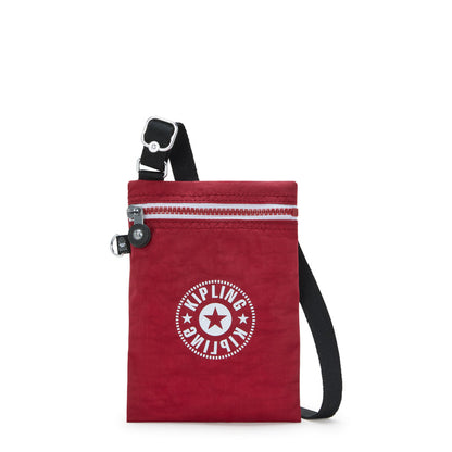 Kipling AFIA LITE Crossbody Bag Funky Red Mini - front view