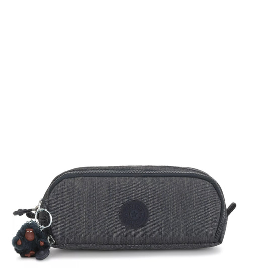 Kipling Gitroy Large Pencil Case Marine Navy - front view