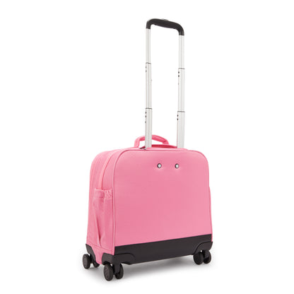 Kipling New Storia Wheeled School Bag Pink Mermaid - side view