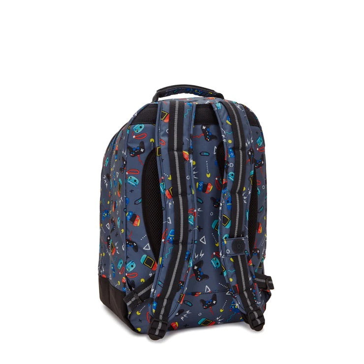 Class Room Backpack w Laptop Protection Gaming Grey