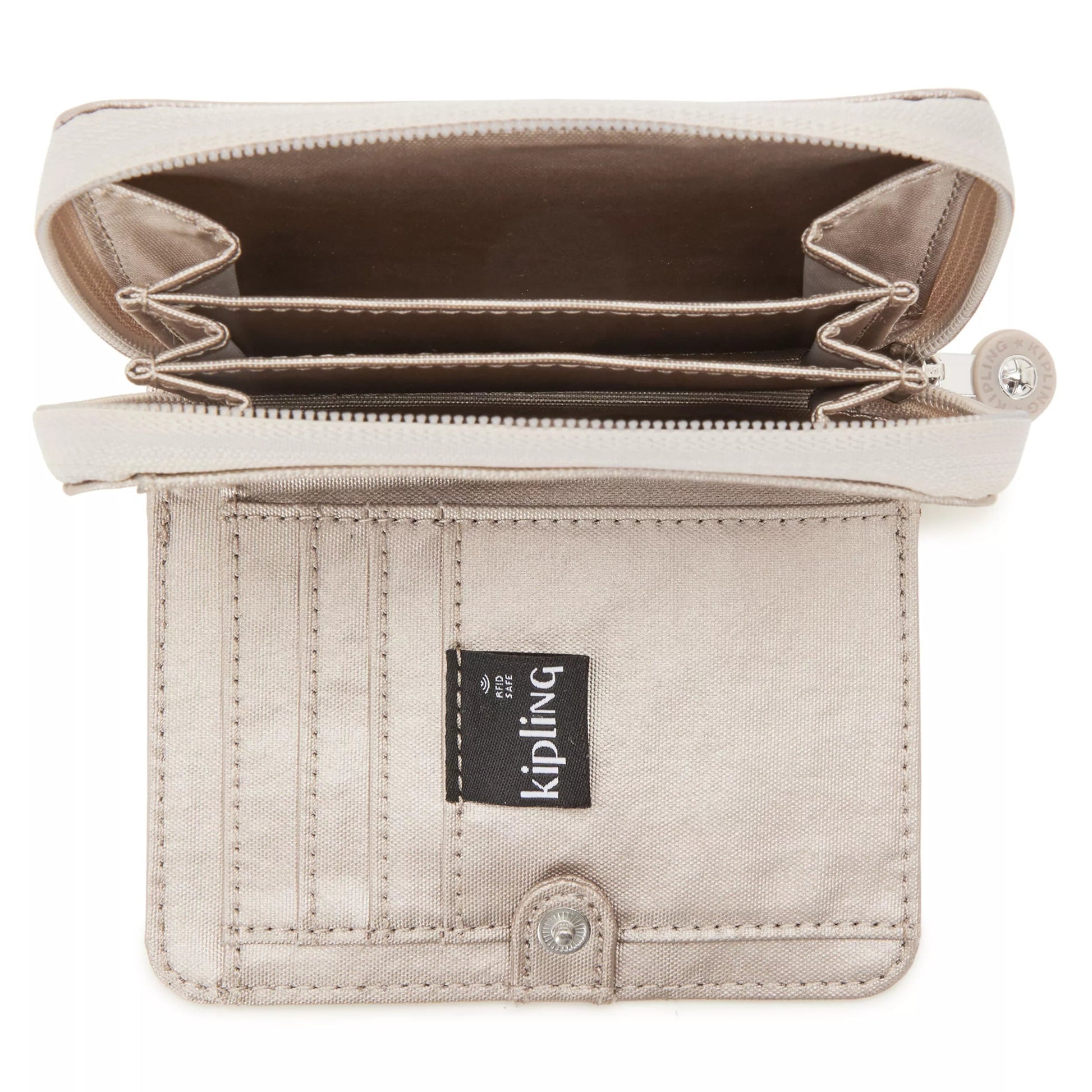 Kipling MONEY LOVE Metallic Wallet Metallic Glow - detail view