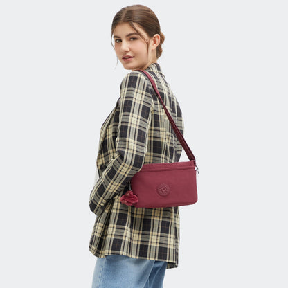 Kipling RIRI Crossbody Bag Lounge Wine - side view