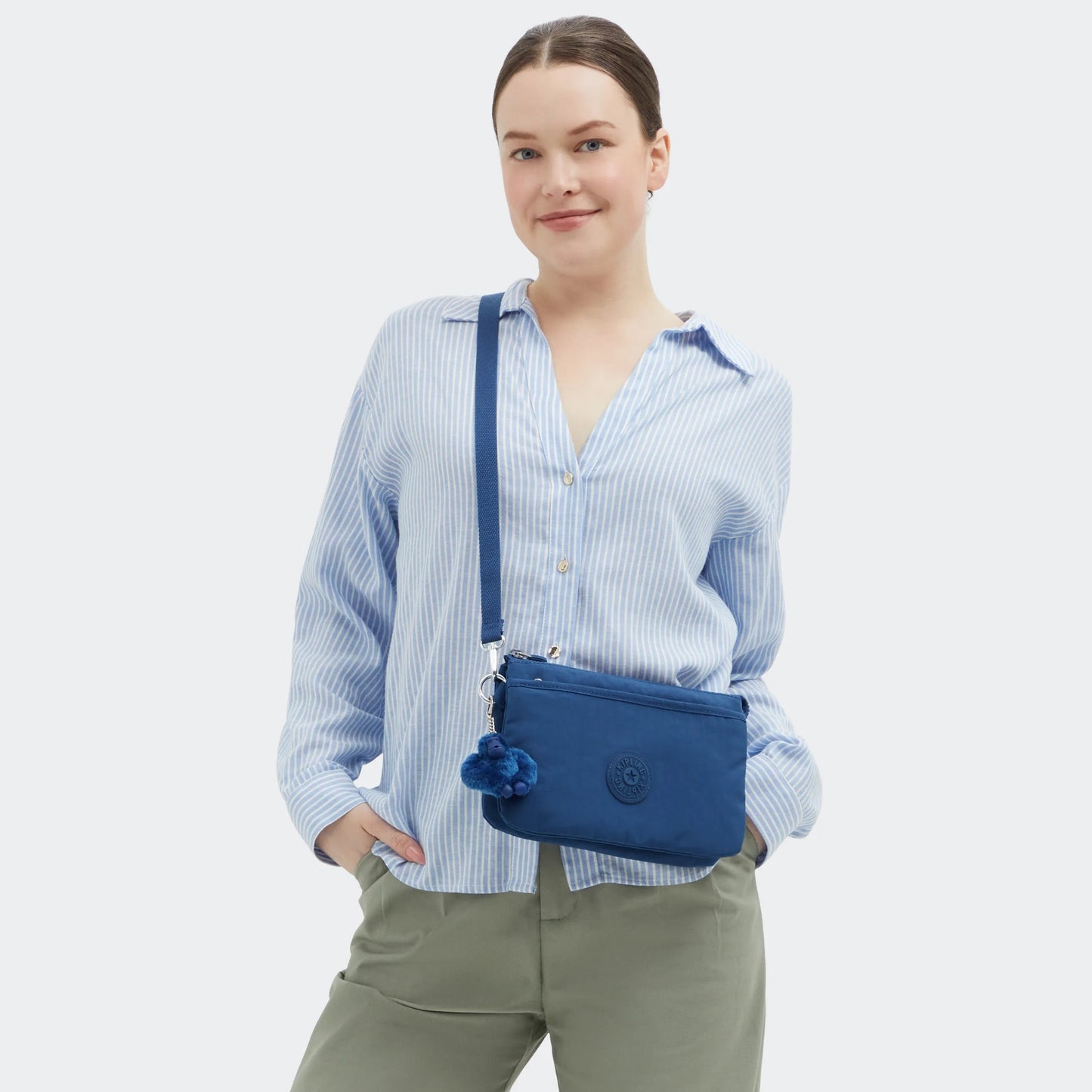 Kipling RIRI Crossbody Bag Casual Blue - detail view