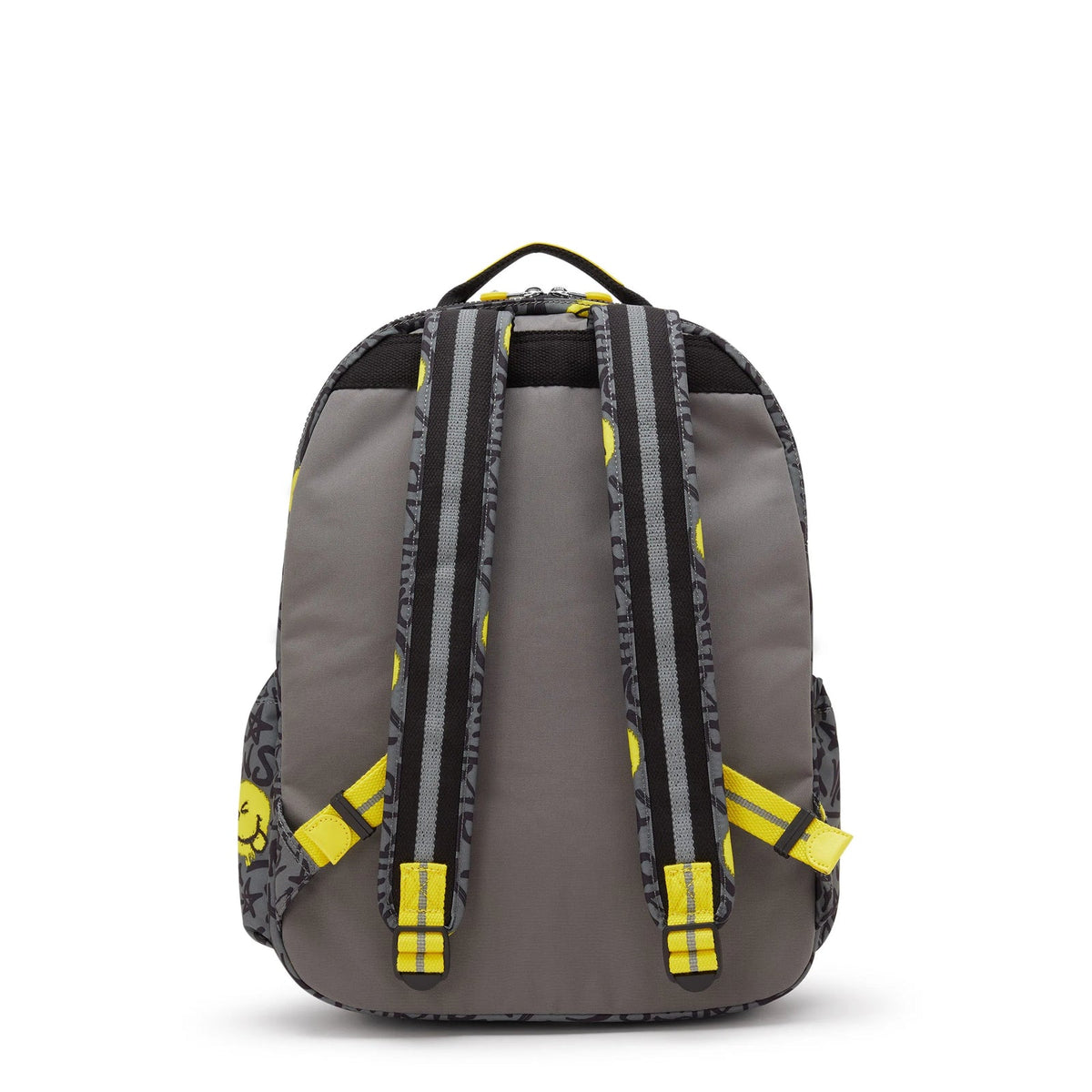 Kipling Seoul Laptop Backpack Happy Grey - side view