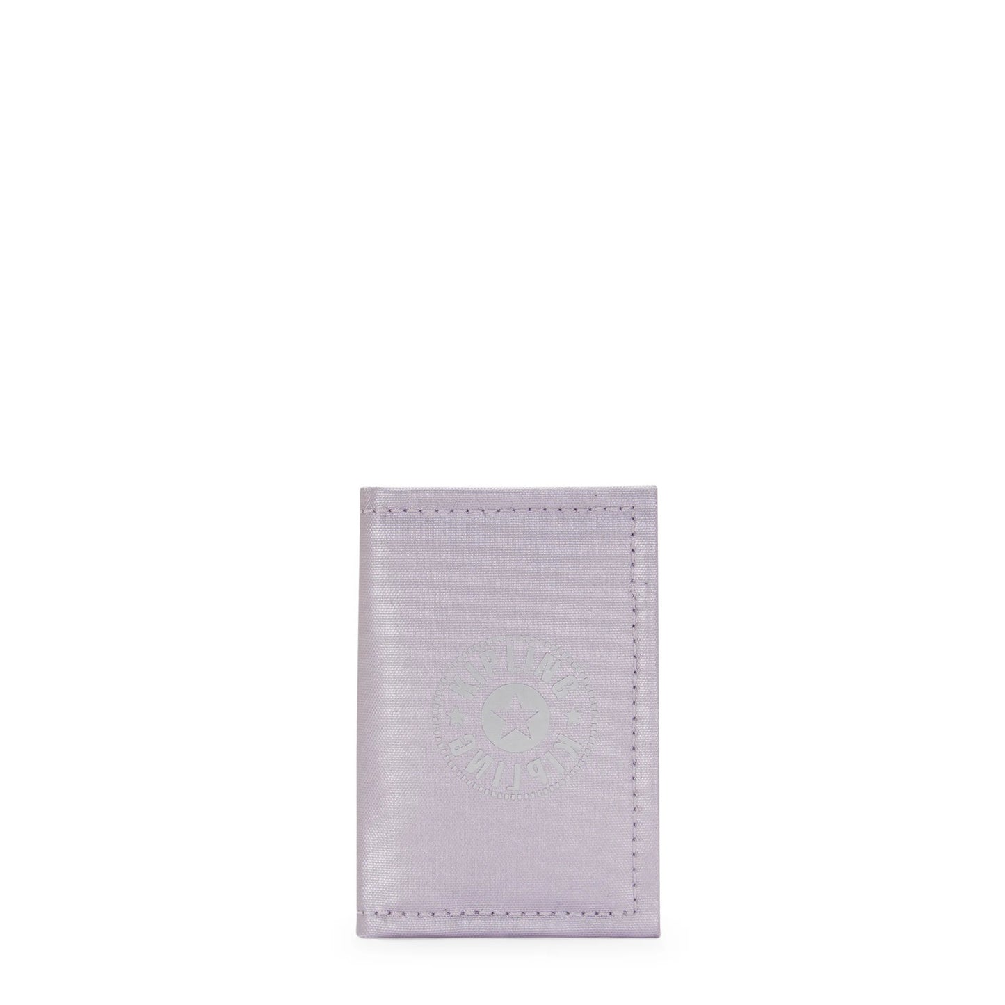 Kipling ITTA Card Holder Lilac Moon Metallic Block - front view
